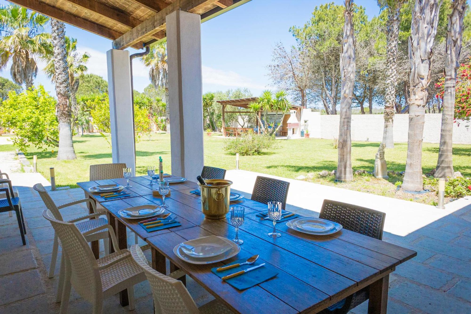 Villa El Capitano With Garden And Pool - Happy Rentals Muro Leccese Luaran gambar